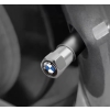 Nakrętki na wentyle BMW kapturki aluminiowe zestaw 4 szt