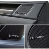 Aluminiowe Nakłejki 4x Dekoracyjne 3D z Logo TOYOTA