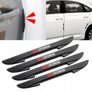 Ochronne odbojniki na drzwi lusterka z Logo Różne Marki Samochodów 4 szt