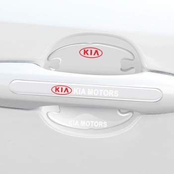 OKAZJA Ochronne przezroczyste naklejki pod klamki do Wszystkich Marek Samochodów 8 naklejek