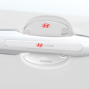 OKAZJA Ochronne przezroczyste naklejki pod klamki do Wszystkich Marek Samochodów 8 naklejek