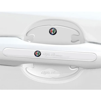 OKAZJA Ochronne przezroczyste naklejki pod klamki do Wszystkich Marek Samochodów 8 naklejek