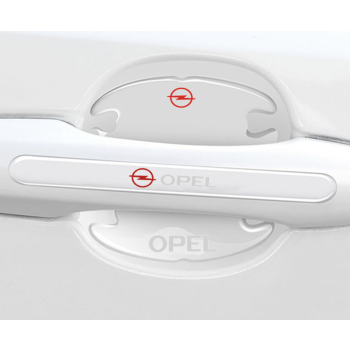 OKAZJA Ochronne przezroczyste naklejki pod klamki do Wszystkich Marek Samochodów 8 naklejek