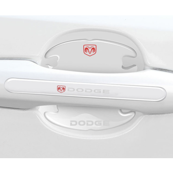 OKAZJA Ochronne przezroczyste naklejki pod klamki do Wszystkich Marek Samochodów 8 naklejek