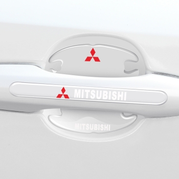 OKAZJA Ochronne przezroczyste naklejki pod klamki do Wszystkich Marek Samochodów 8 naklejek