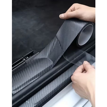 Taśma 5D karbonowa ochronna na progi bagażnik