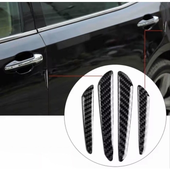 Ochronne odbojniki na drzwi wzór carbon 4szt