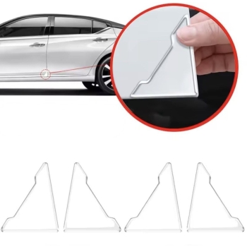 Naklejki ochronne przezroczyste na ranty drzwi samochodu 2 szt