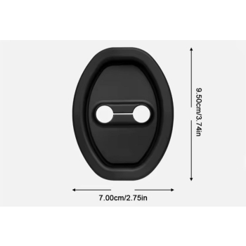 Nakładki uniwersalne na zamek drzwi samochodu 4szt