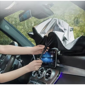 Osłona przeciwsłoneczna elegancki parasol do samochodu na przednią szybę NOWOŚĆ