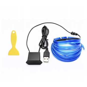 Taśma LED Ambient Podświetlenie Wnętrza 5m USB