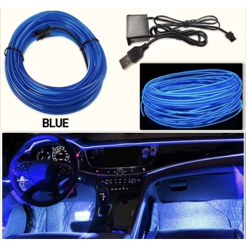 Taśma LED Ambient Podświetlenie Wnętrza 5m USB