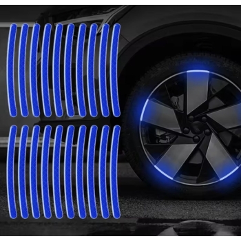 Naklejki paski FLUORESCENCYJNE Samochodowe Motocyklowe Różne Kolory