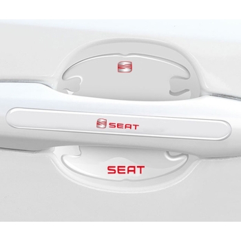 OKAZJA Ochronne przezroczyste naklejki pod klamki do Wszystkich Marek Samochodów 8 naklejek