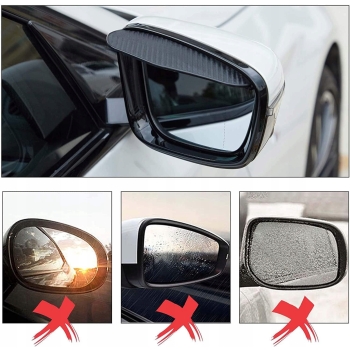 Osłony na lusterka przeciwdeszczowe